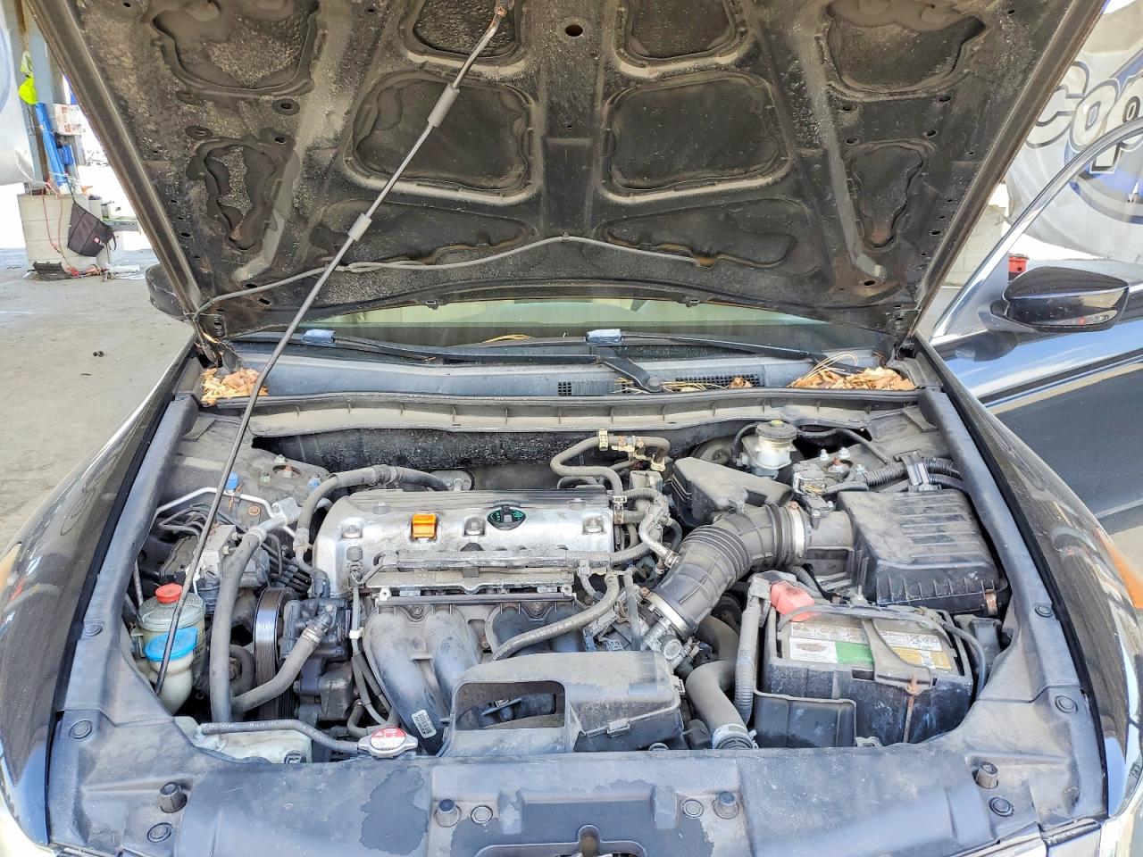 2010 Honda Accord Lx Black vin: 1HGCP2F3XAA121606