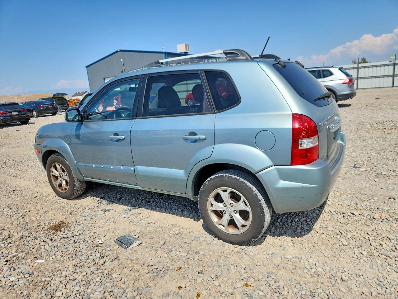 2009 Hyundai Tucson Limited I4 Teal vin: KM8JN12BX9U979375