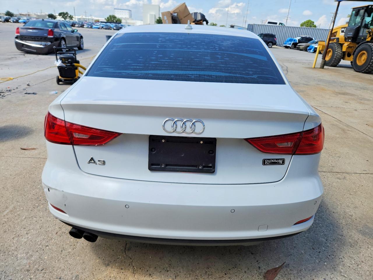 2015 Audi A3 Premium White vin: WAUACGFF9F1128253