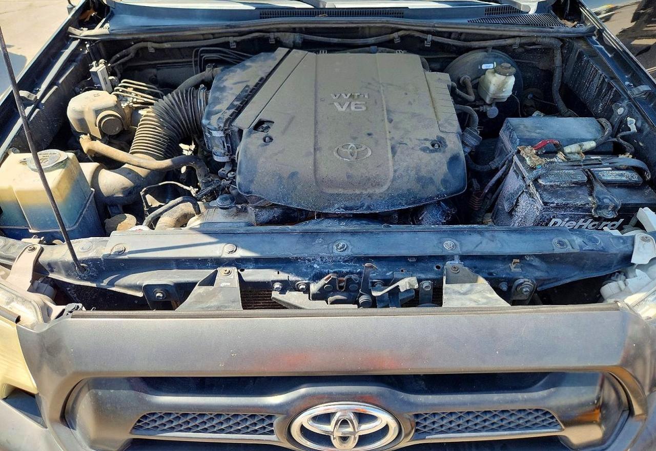 2013 Toyota Tacoma Double Cab Prerunner Черный vin: 5TFJU4GN5DX047359