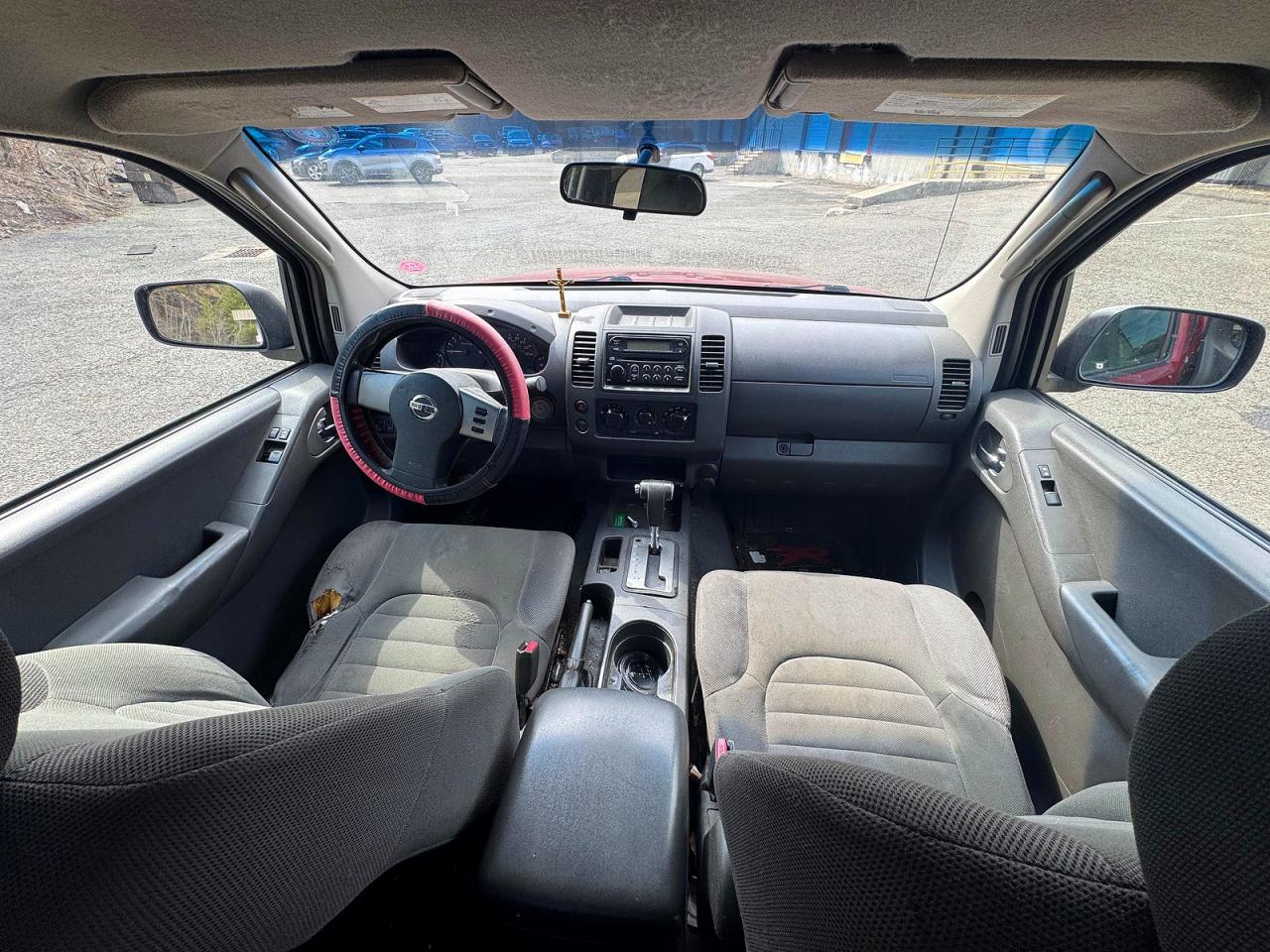 2007 Nissan Frontier Xe Burgundy vin: 1N6BD06T67C422990