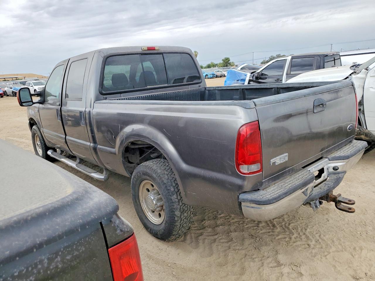 2004 Ford F250 Super Duty Charcoal vin: 1FTNW21P94EA42381