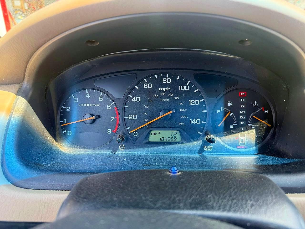 1999 Honda Accord Ex Red vin: 1HGCG2251XA010541