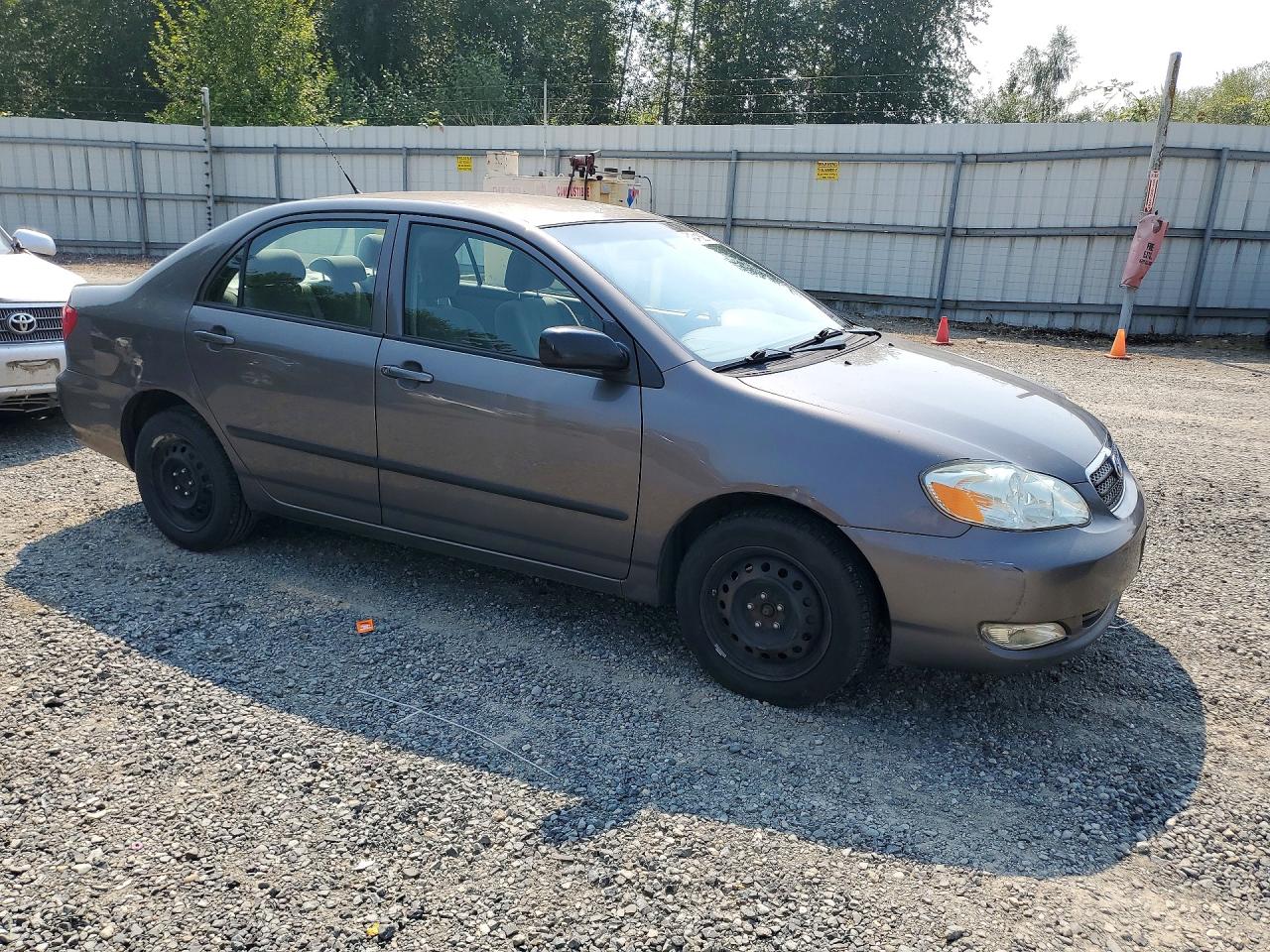 2008 Toyota Corolla Ce Gray vin: 1NXBR32E18Z983604