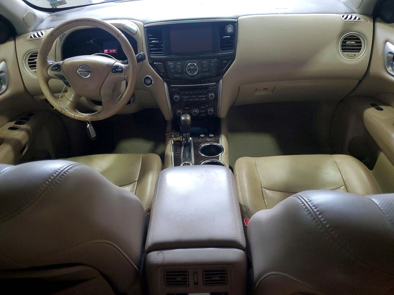 2014 Nissan Pathfinder S Black vin: 5N1AR2MM1EC717754