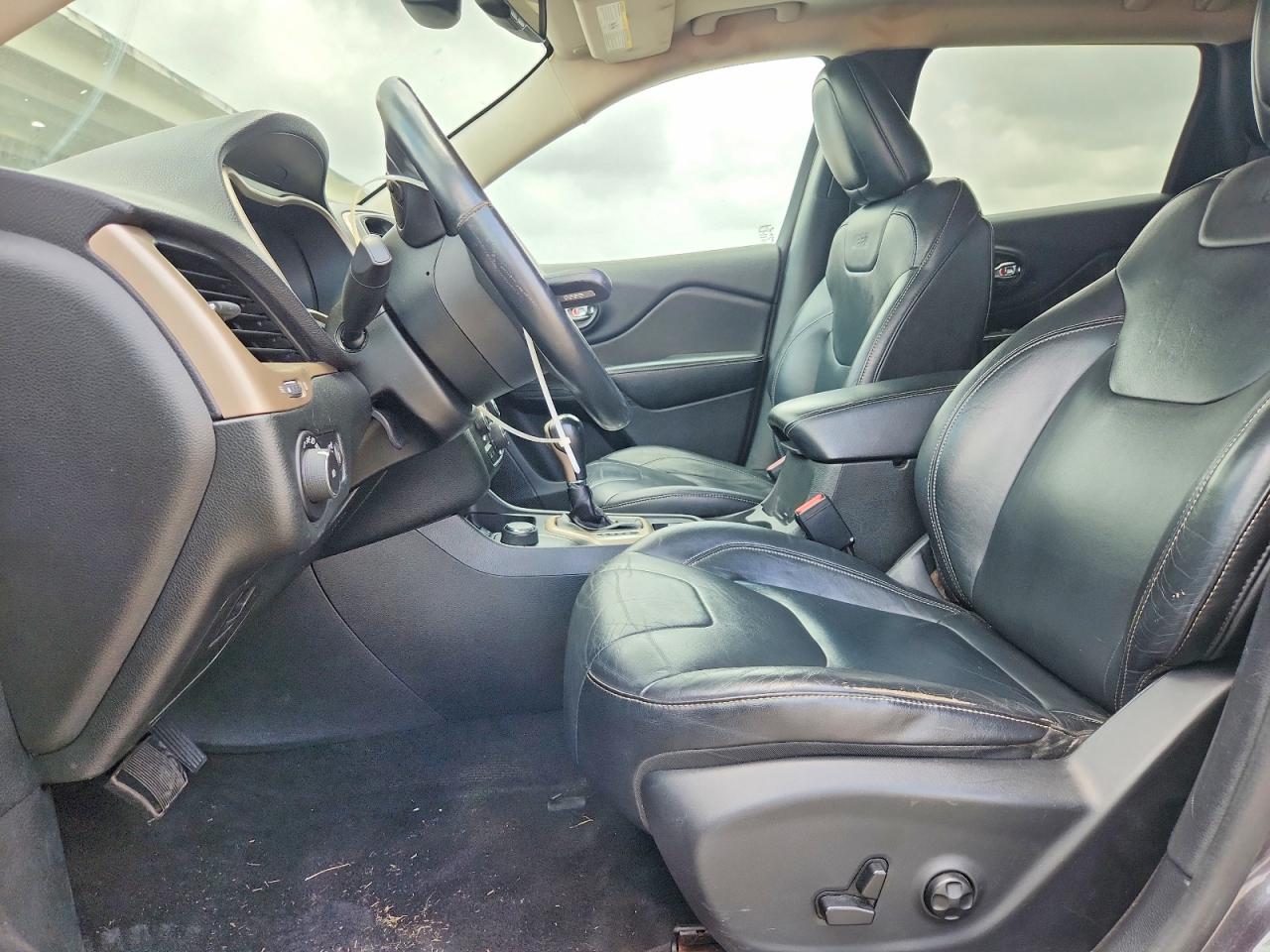 2015 Jeep Cherokee Limited Gray vin: 1C4PJMDB7FW503626