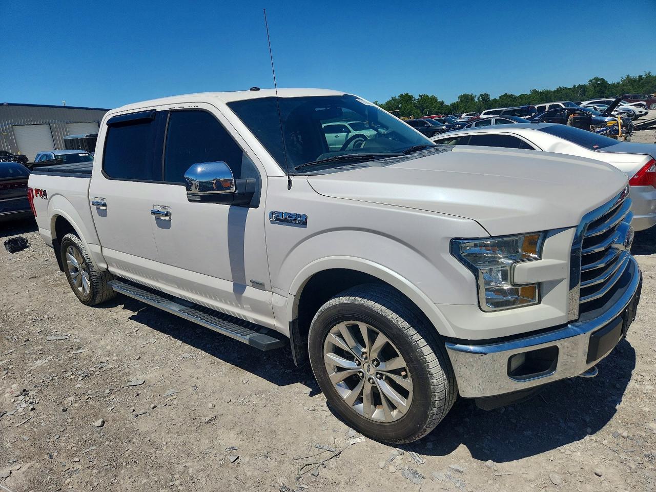 2016 Ford F150 Supercrew White vin: 1FTEW1EG3GKF11250