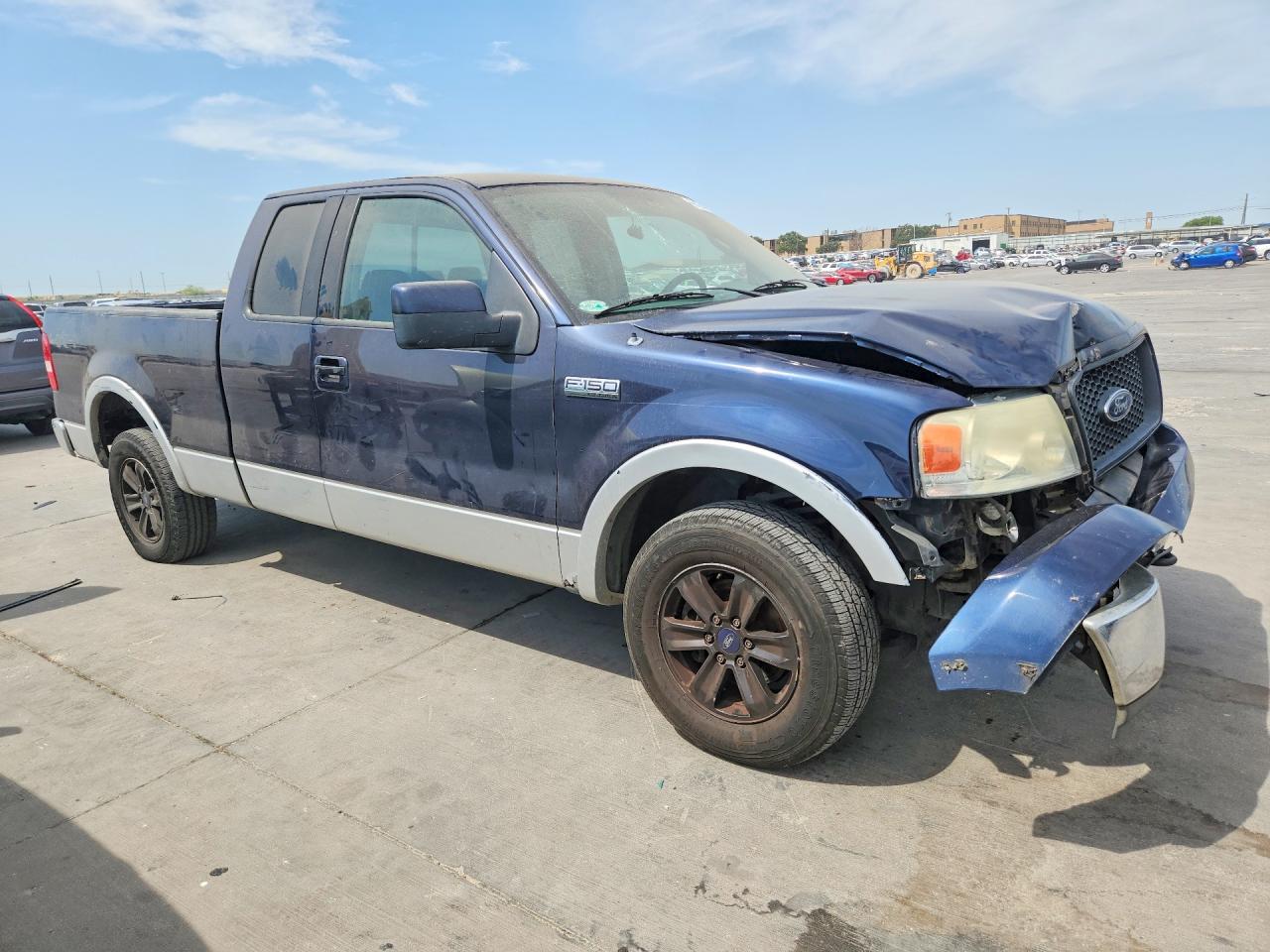 2004 Ford F150 Синий vin: 1FTRX14W84NC56550