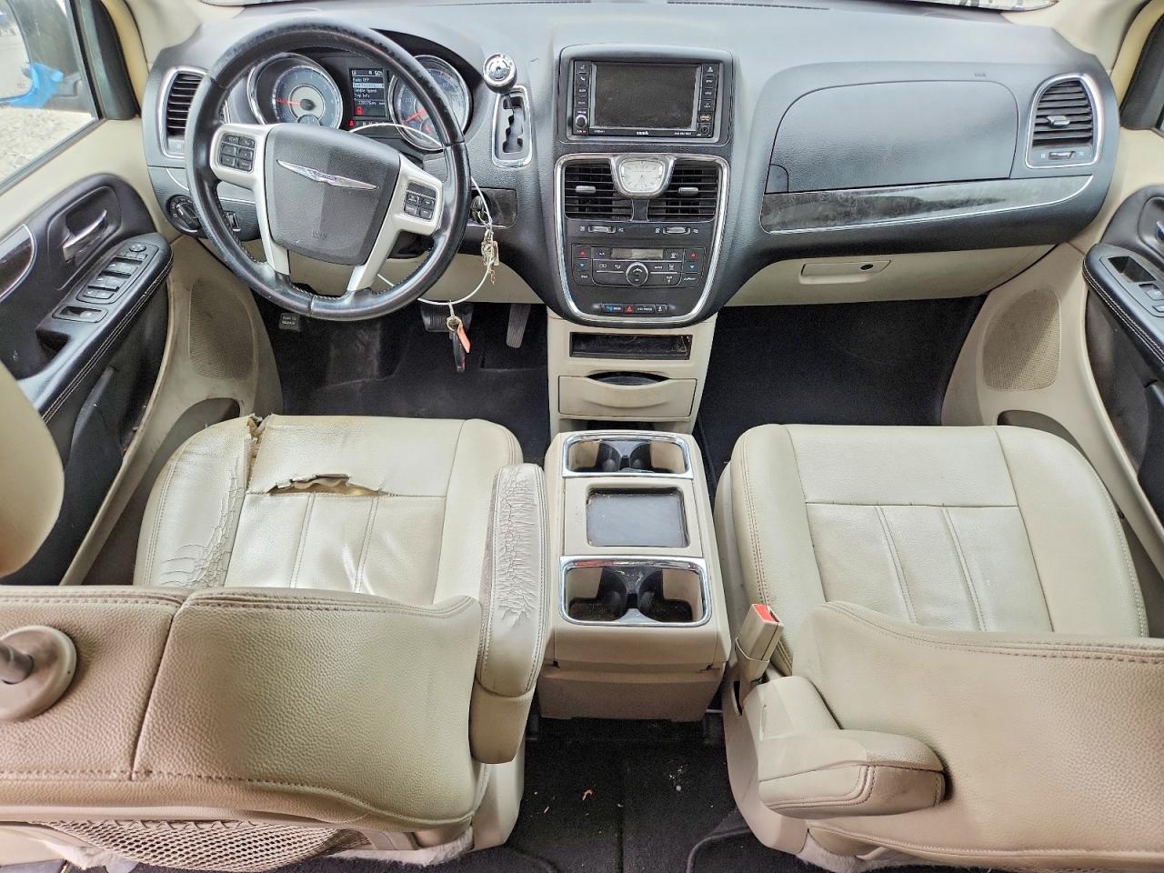 2015 Chrysler Town & Country Touring Blue vin: 2C4RC1BG7FR717752