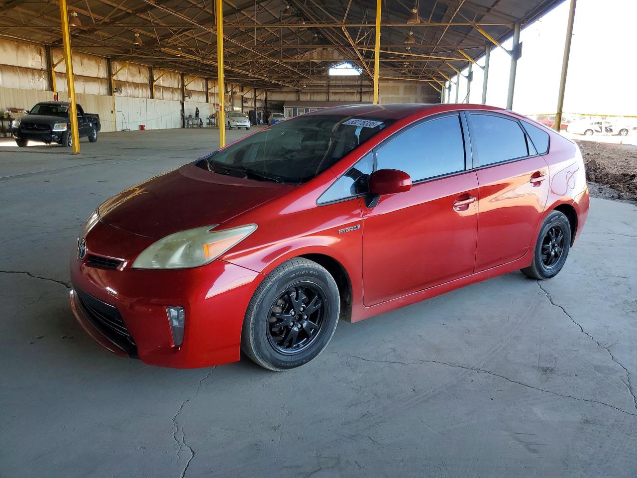 2013 Toyota Prius Two Красный vin: JTDKN3DUXD0342618