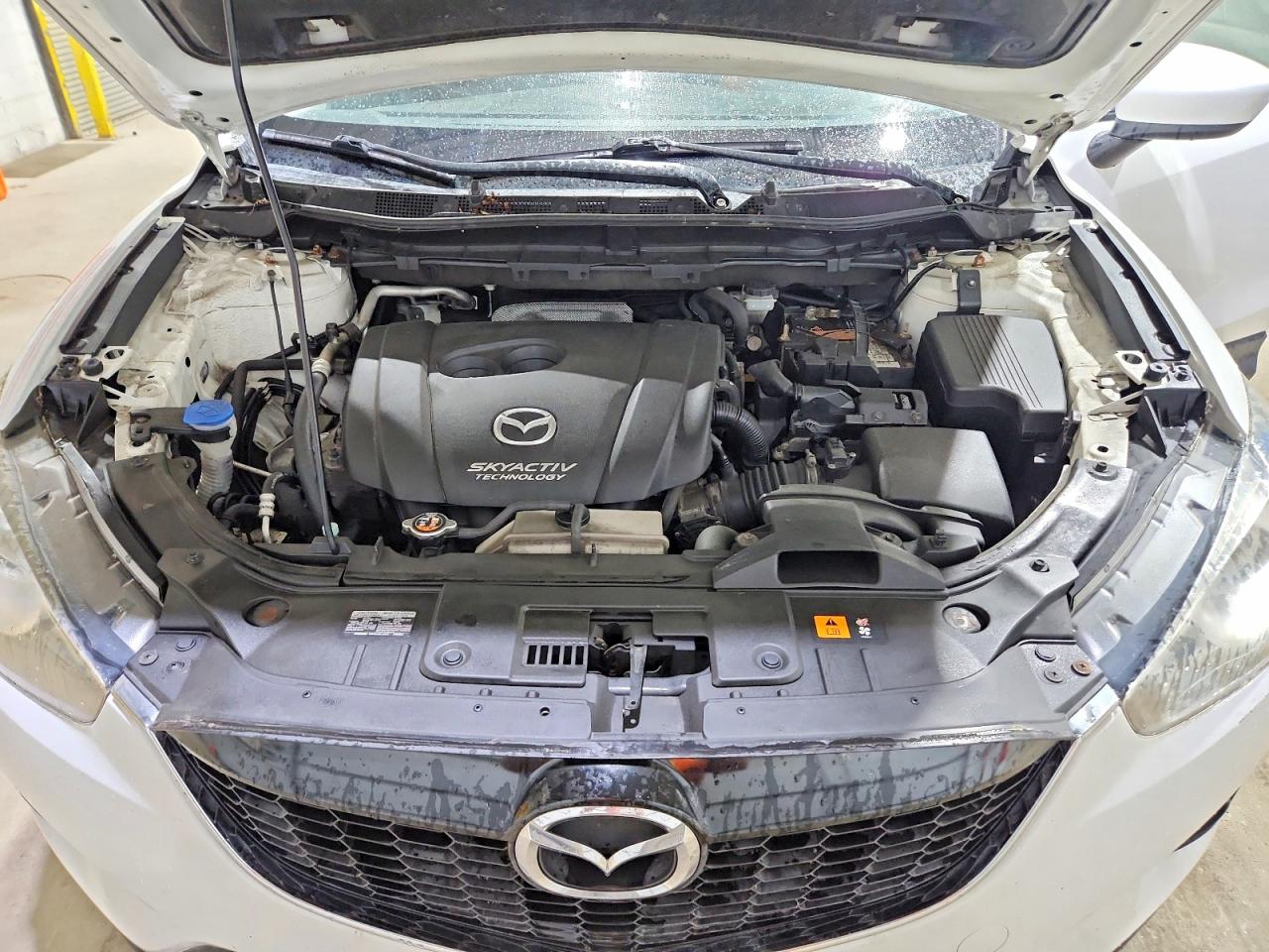2014 Mazda Cx-5 Touring White vin: JM3KE4CY7E0424244