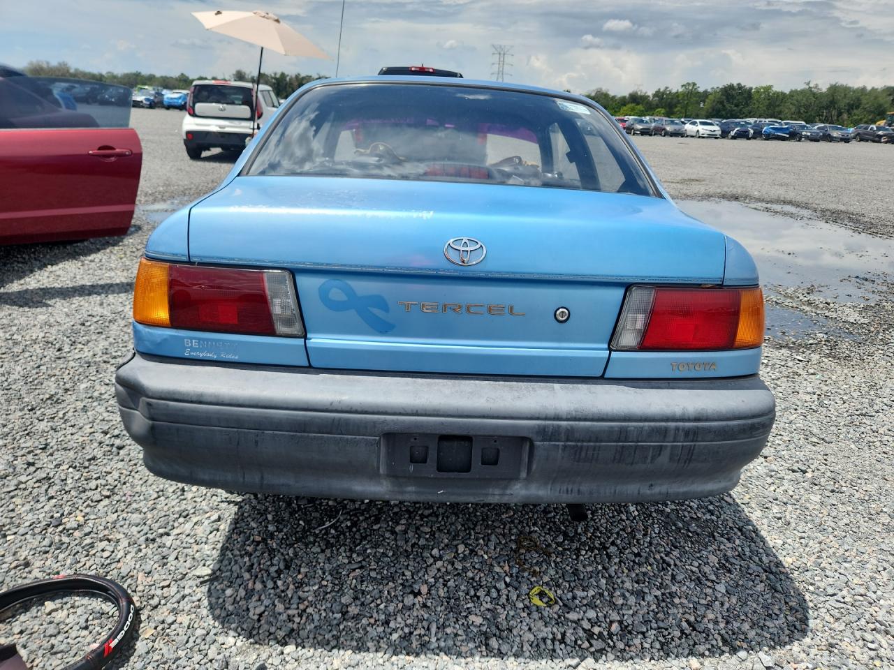 1993 Toyota Tercel Std Синий vin: JT2EL46SXP0303805
