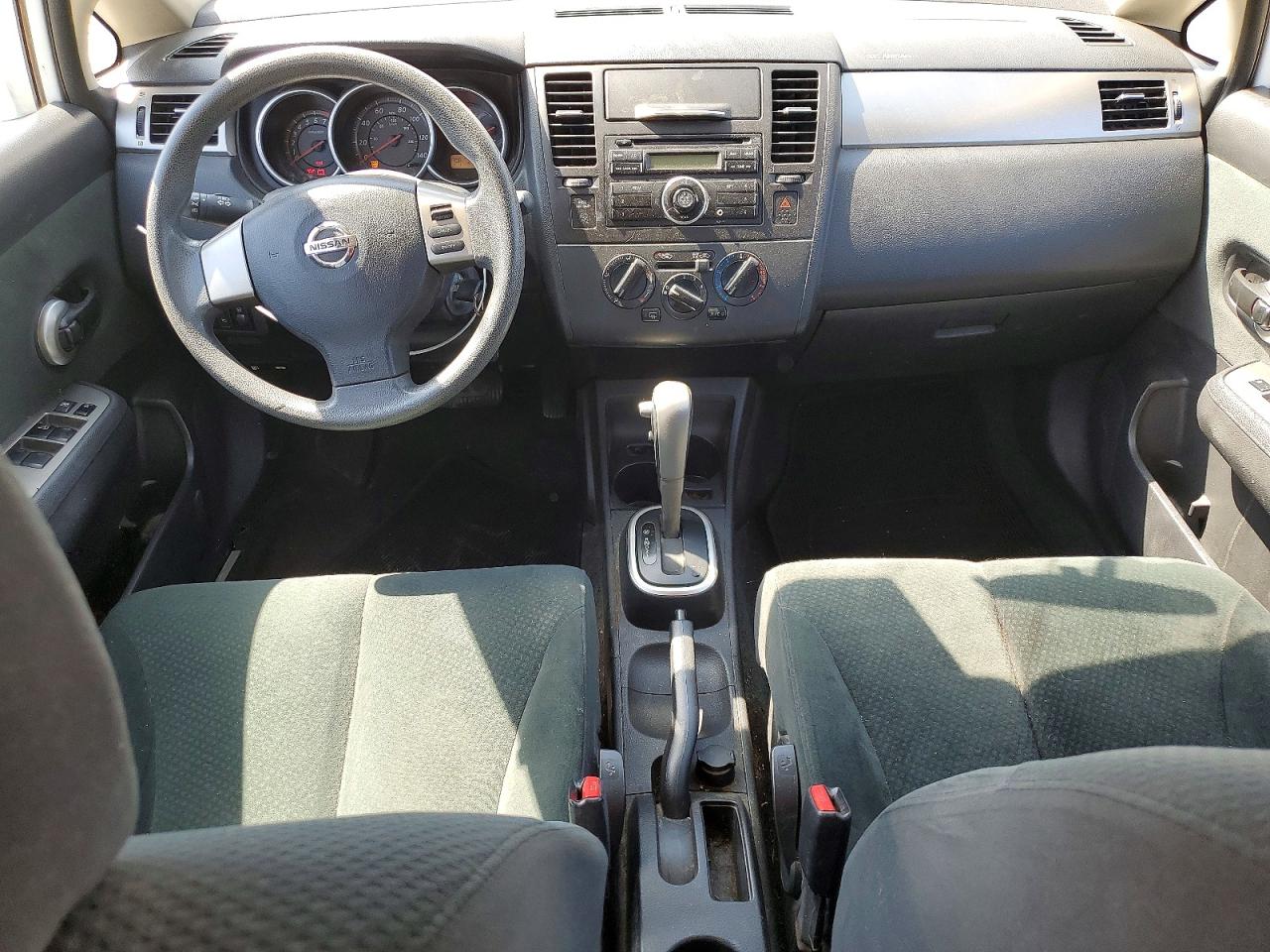 2012 Nissan Versa 1.8 S White vin: 3N1BC1CP2CK239449