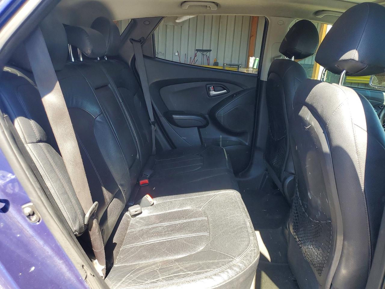 2013 Hyundai Tucson Limited Синий vin: KM8JUCAC9DU609519