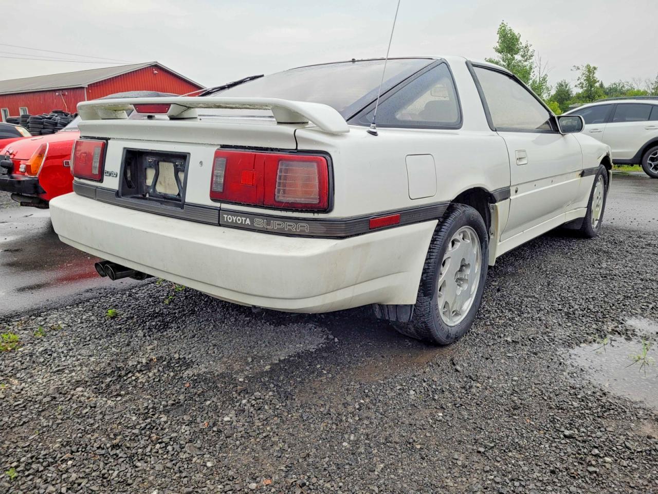 1988 Toyota Supra Turbo White vin: JT2MA71J9J0092766