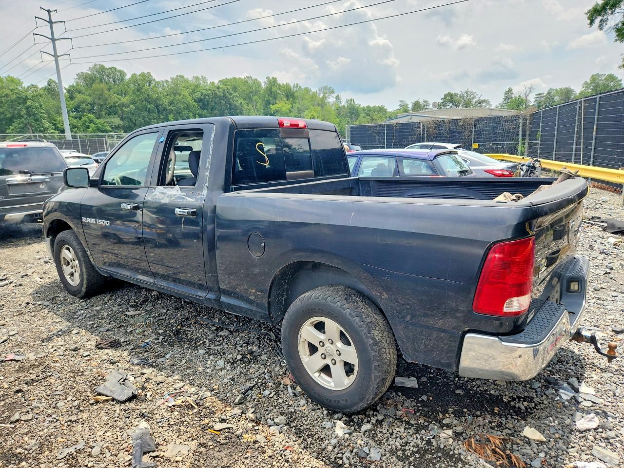 2011 Dodge Ram 1500 Черный vin: 1D7RV1GP3BS506775