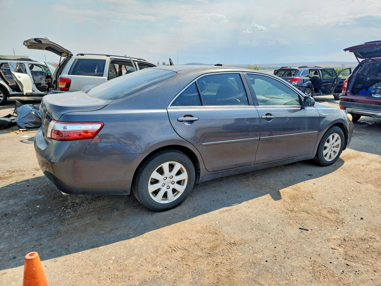 2007 Toyota Camry Hybrid Gray vin: 4T1BB46K47U015957