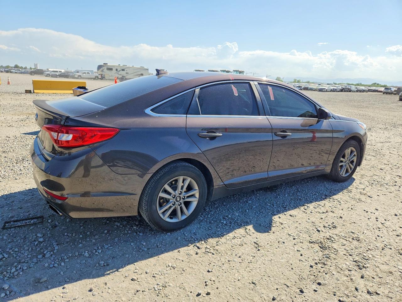 2015 Hyundai Sonata Se Brown vin: 5NPE24AF7FH164786
