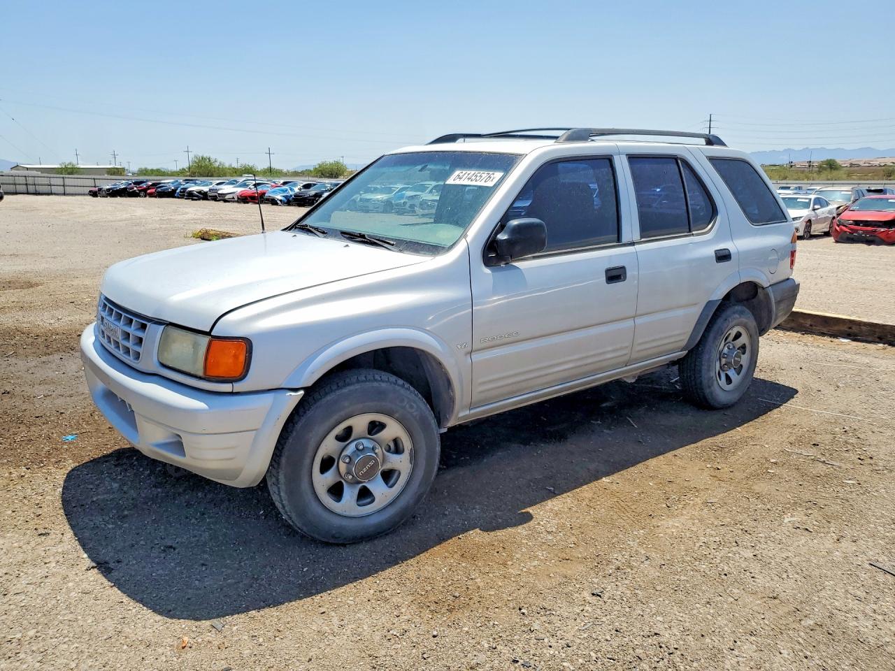 1998 Isuzu Rodeo S Silver vin: 4S2CK58W9W4306956
