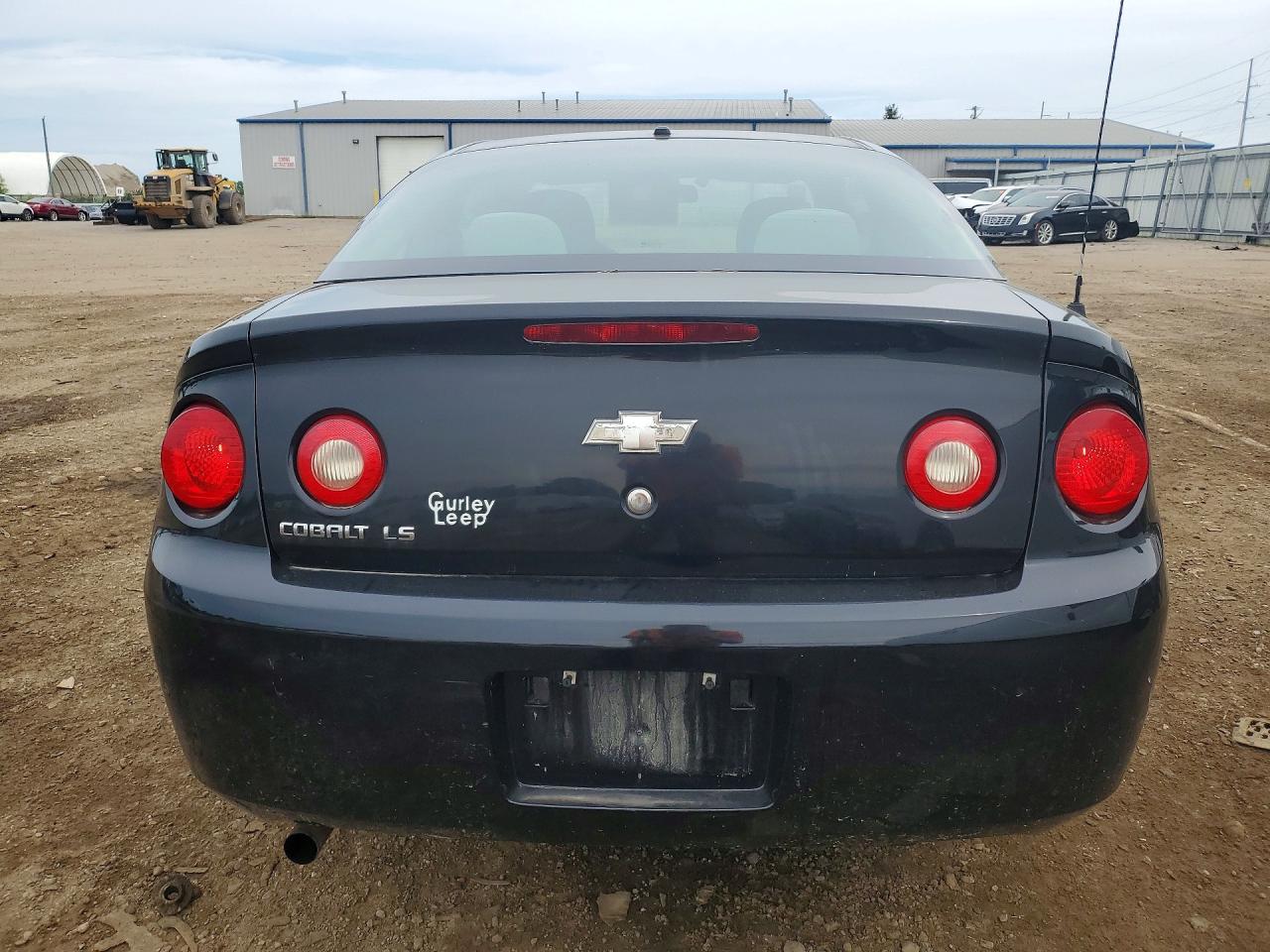 2008 Chevrolet Cobalt Ls Black vin: 1G1AK18F187337320