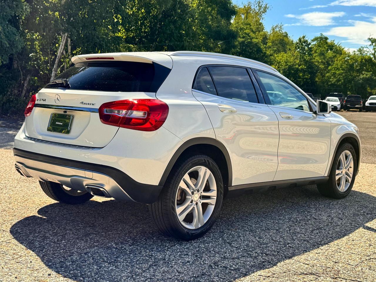 2015 Mercedes-benz Gla 250 4matic White vin: WDCTG4GB5FJ032253