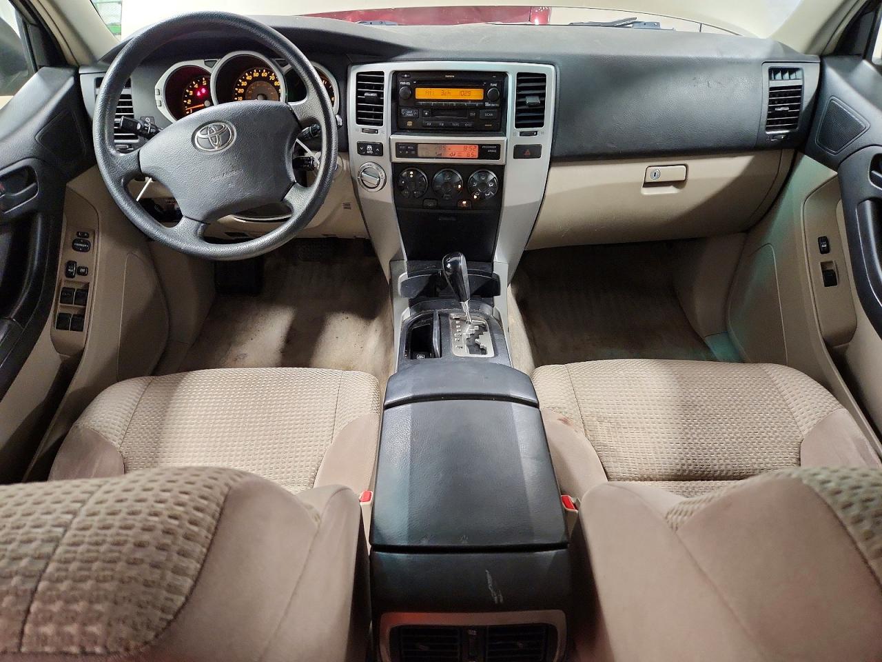 2005 Toyota 4runner Sr5 Tan vin: JTEBU14R458043286