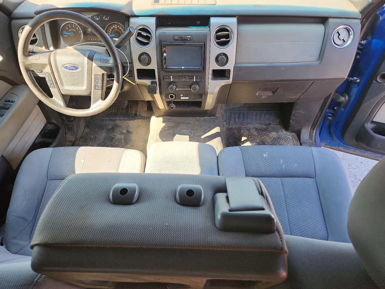 2013 Ford F150 Super Cab Blue vin: 1FTFX1EF5DFD71666