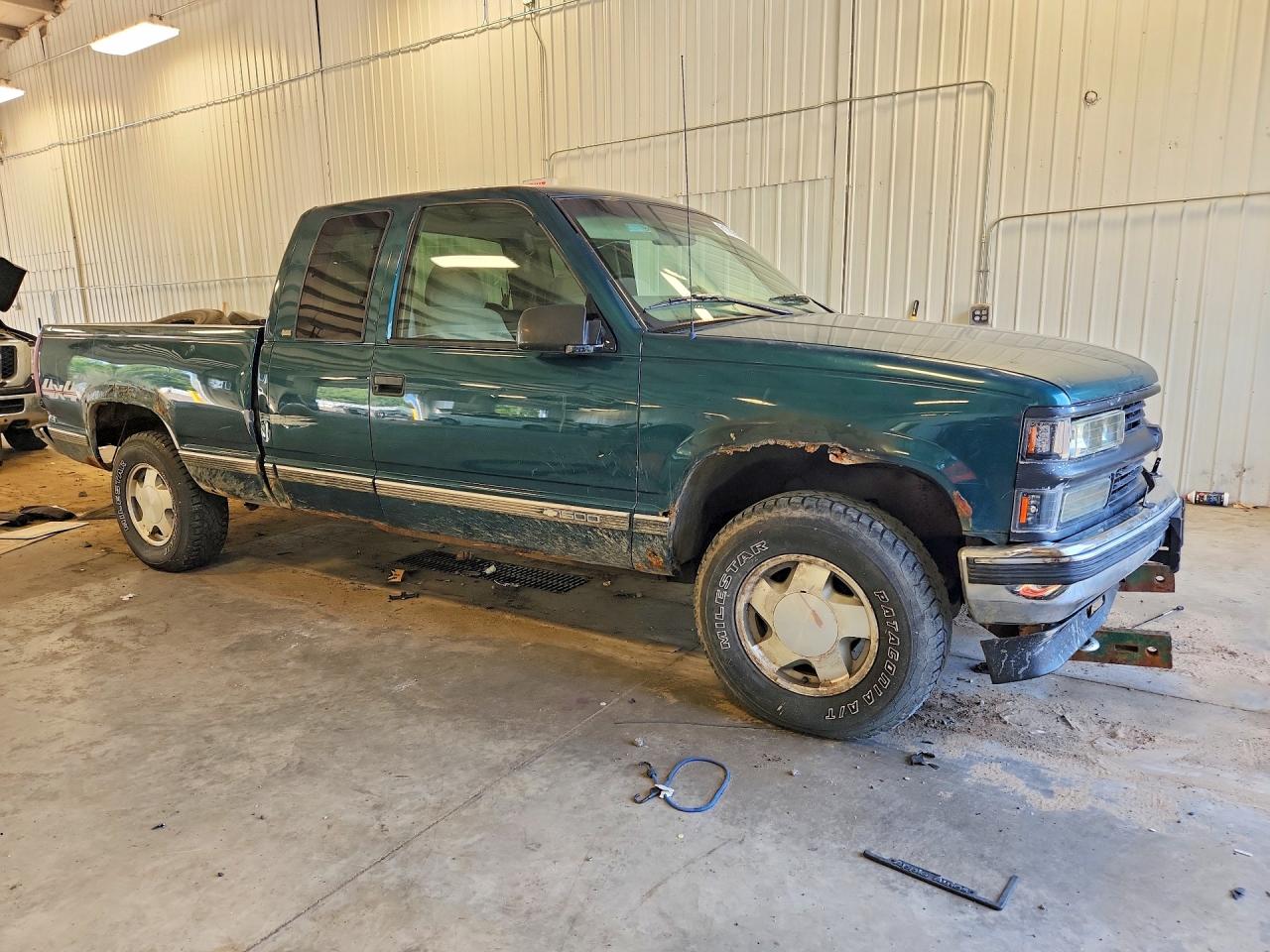 1998 Chevrolet Gmt-400 K1500 Green vin: 1GCEK19M6WR100328
