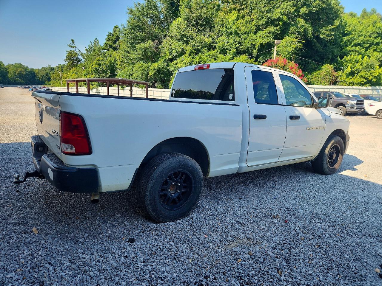 2012 Dodge Ram 1500 St White vin: 1C6RD7FP0CS324719