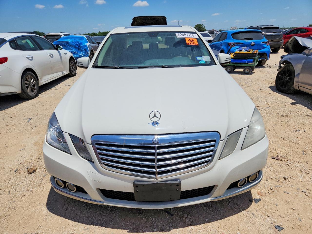 2010 Mercedes-benz E 350 Белый vin: WDDHF5GB6AA221027