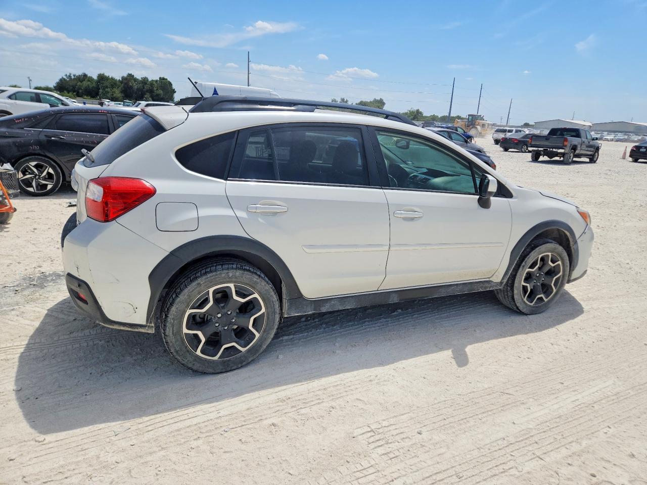 2013 Subaru Xv Crosstrek 2.0 Premium White vin: JF2GPACC8D2881290