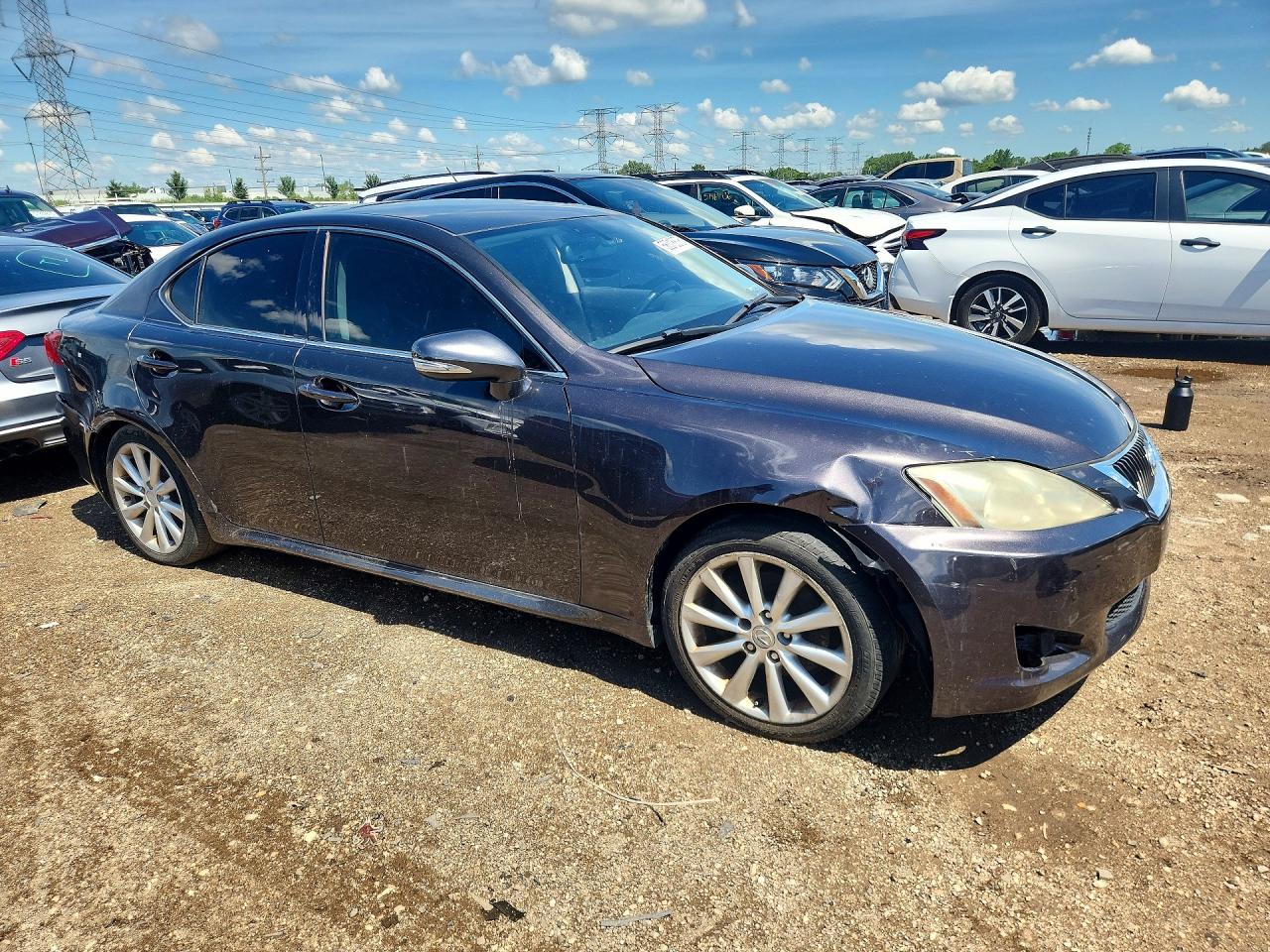 2009 Lexus Is 250 Gray vin: JTHCK262795029926