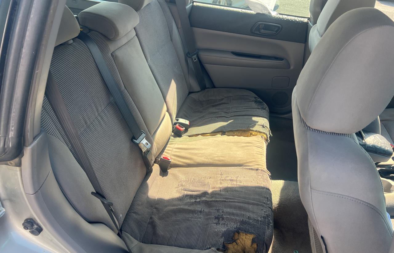2007 Subaru Forester 2.5x Серебряный vin: JF1SG636X7G721151