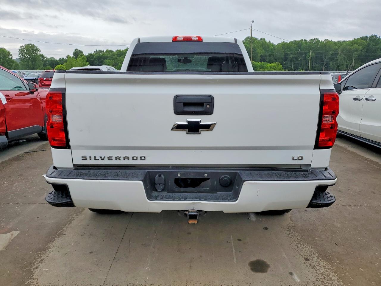 2019 Chevrolet Silverado Ld K1500 Custom Белый vin: 2GCVKMEC6K1173524