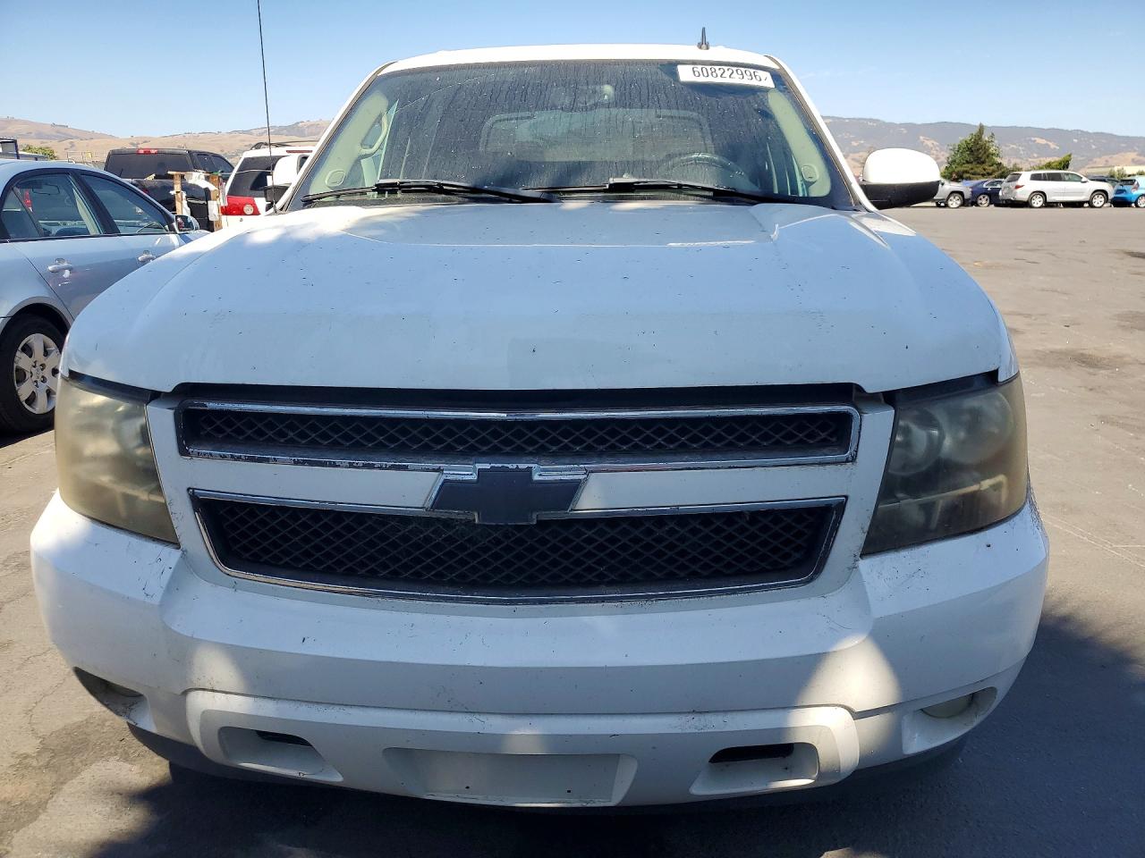 2007 Chevrolet Avalanche C1500 White vin: 3GNEC120X7G218086