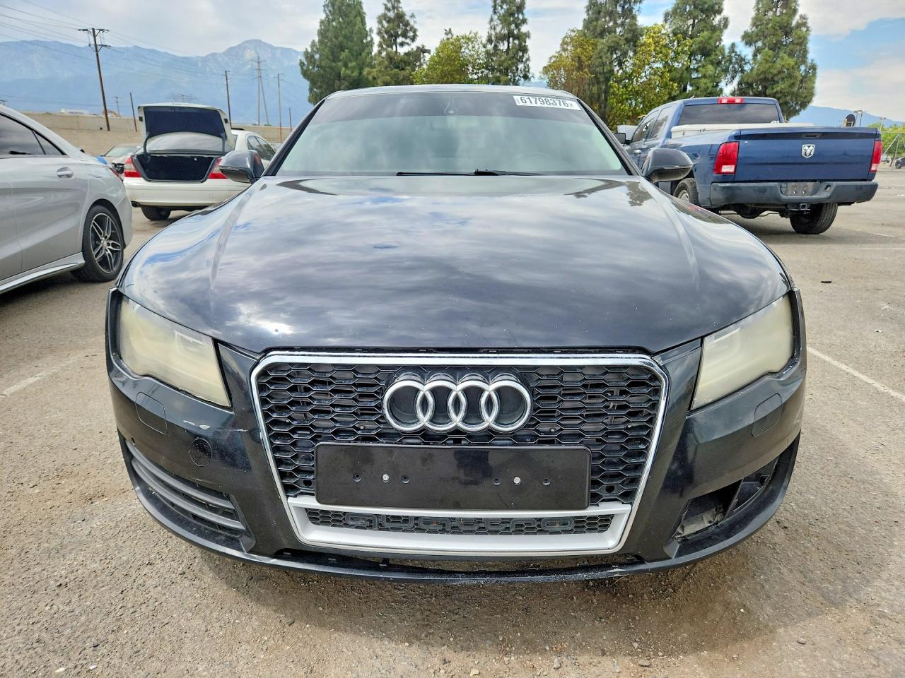 2012 Audi A7 Prestige Black vin: WAUSGAFC5CN002164
