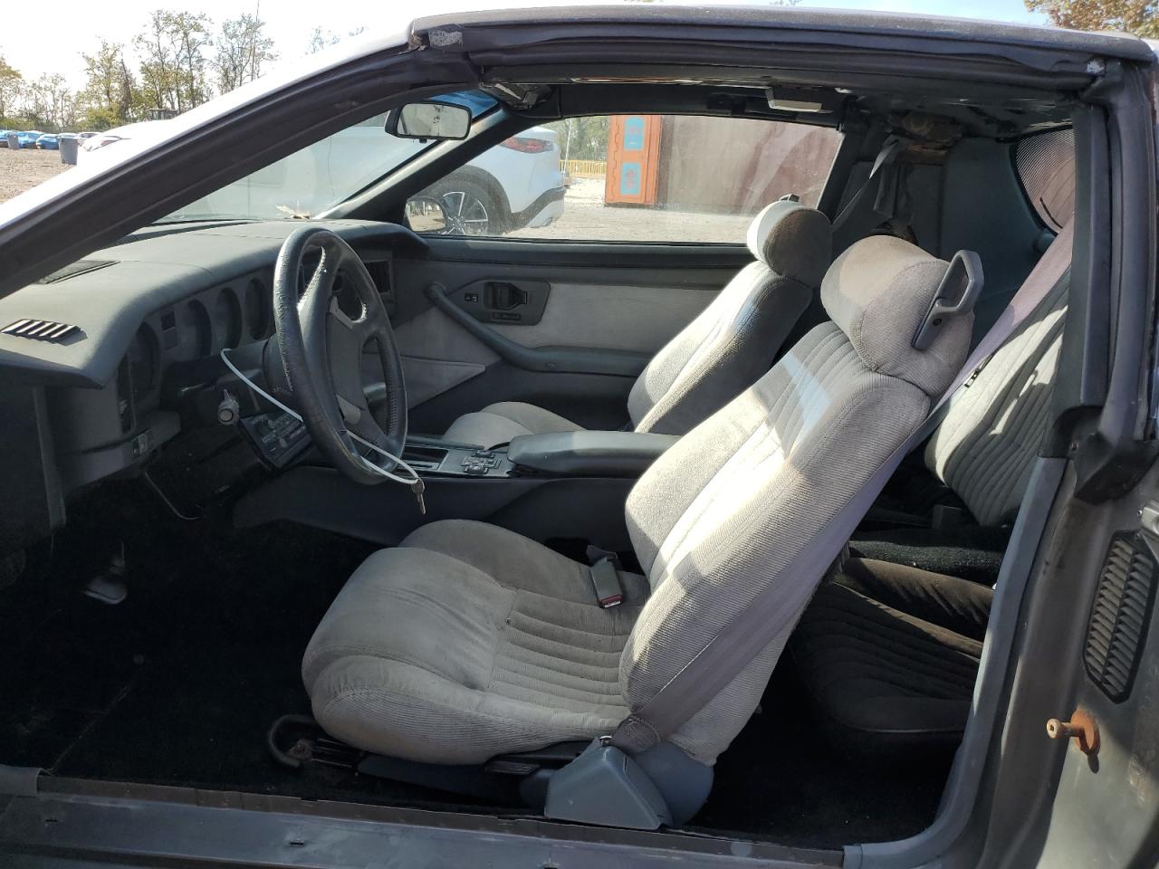 1989 Pontiac Firebird Trans Am Gray vin: 1G2FW21E0KL254344