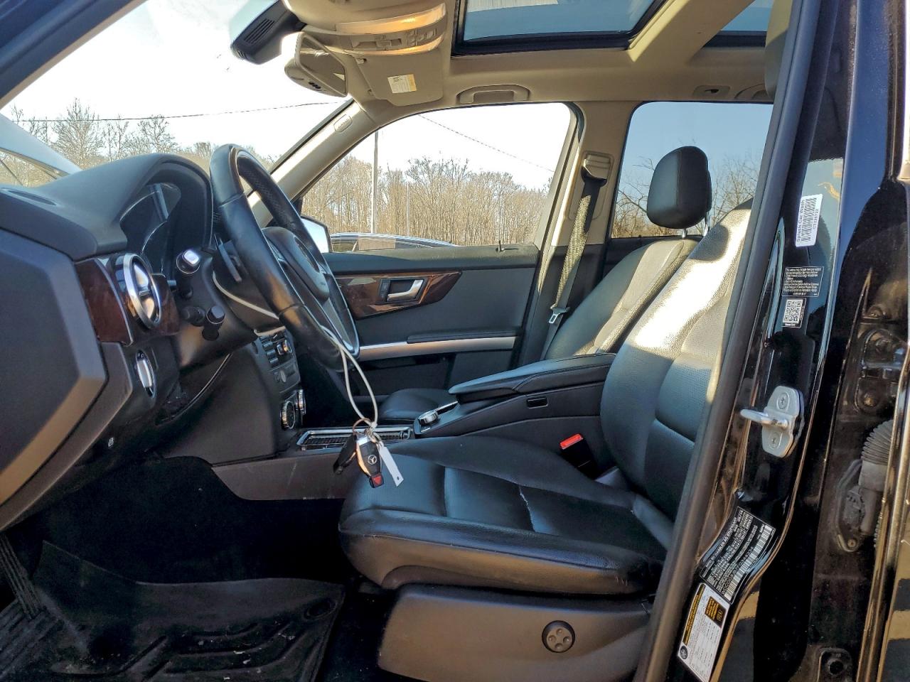 2015 Mercedes-benz Glk 350 4matic Black vin: WDCGG8JB7FG344234