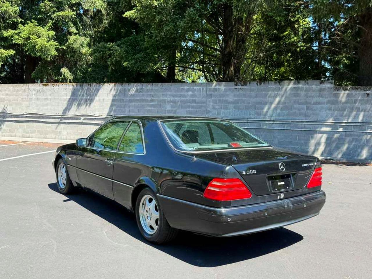 1997 Mercedes-benz S 500 Black vin: WDBGA70G3VA369310