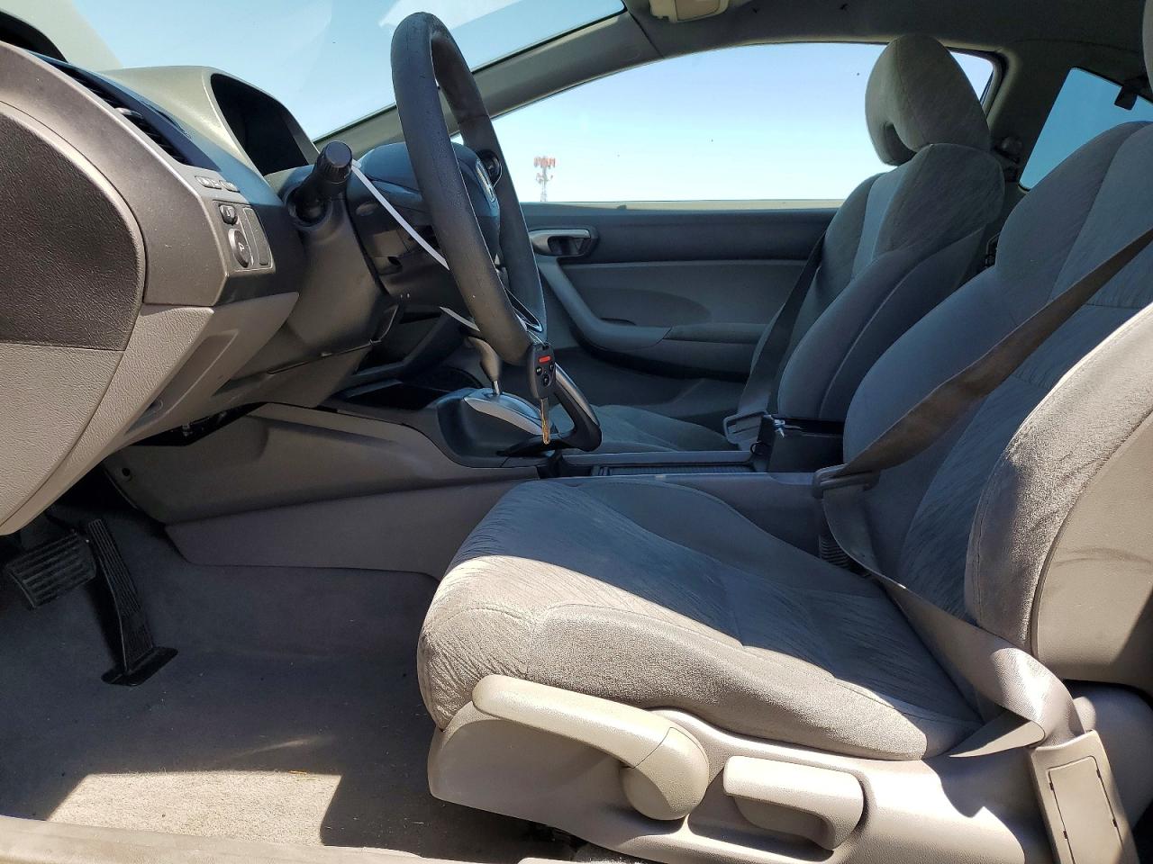 2007 Honda Civic Lx Gray vin: 2HGFG12637H537532