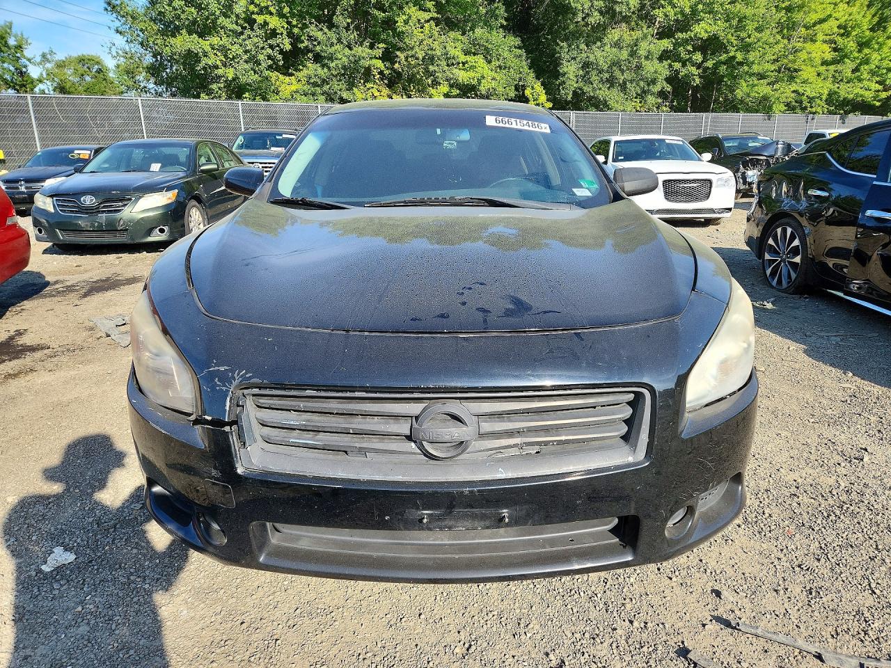 2014 Nissan Maxima 3.5 S Black vin: 1N4AA5AP7EC444093