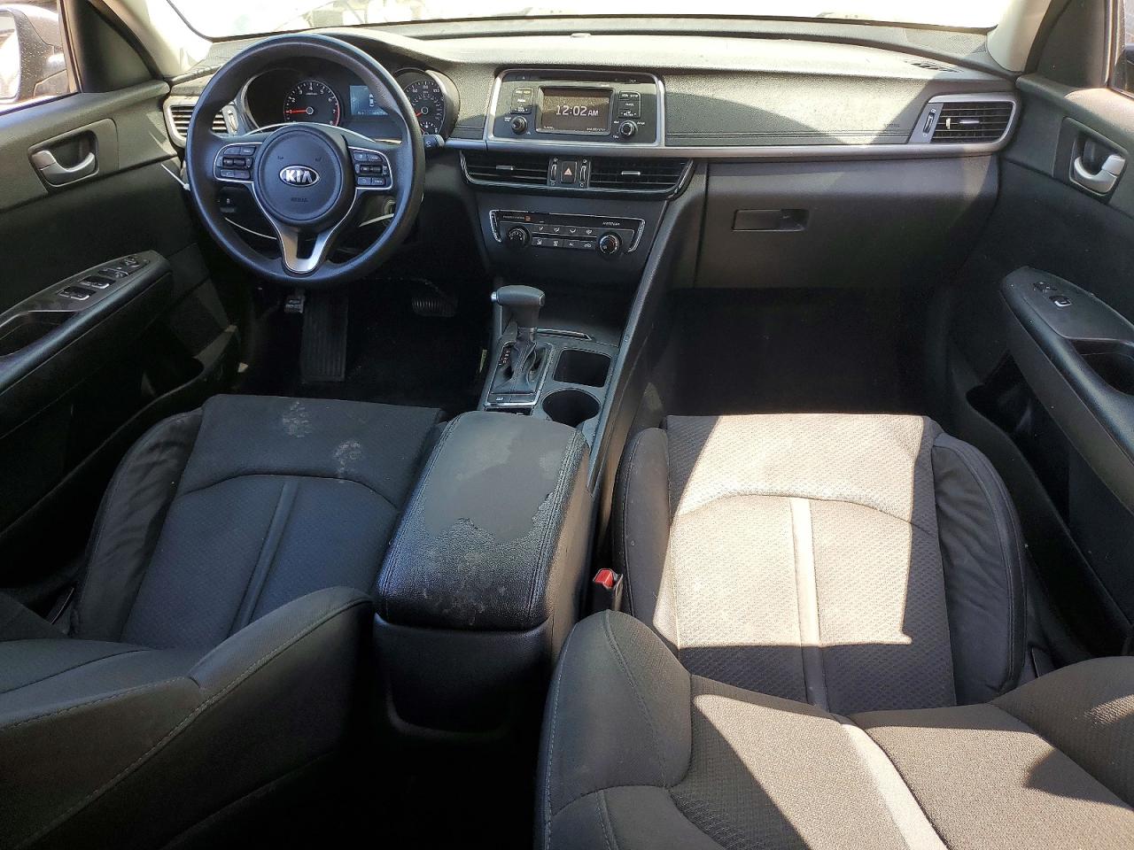 2016 Kia Optima Lx Gray vin: 5XXGT4L33GG094080