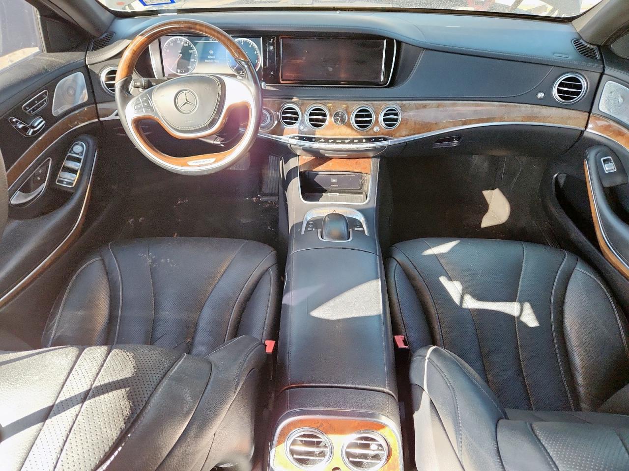 2014 Mercedes-benz S 550 4matic Черный vin: WDDUG8FBXEA049847