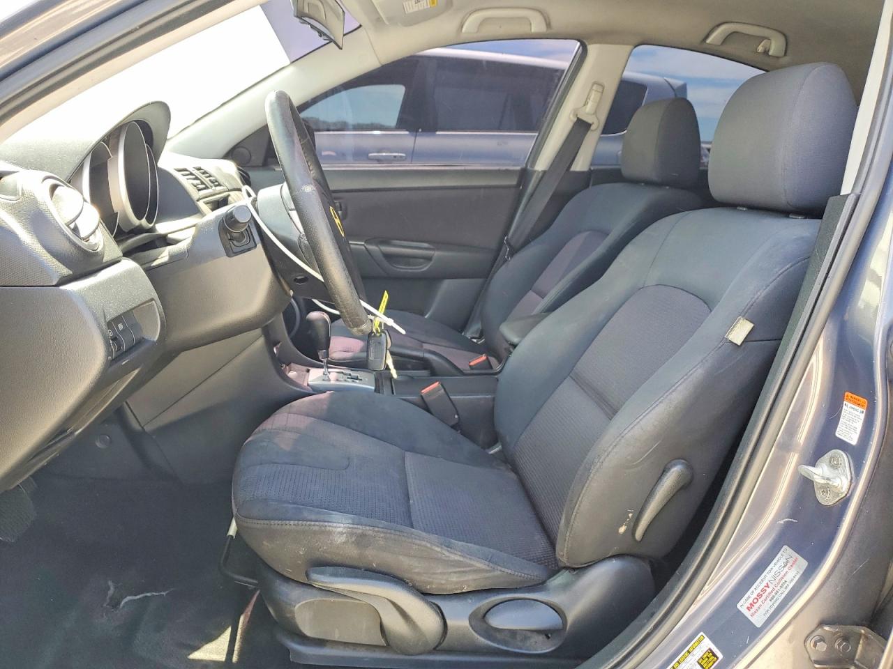 2008 Mazda 3 S Угольный vin: JM1BK324X81866962