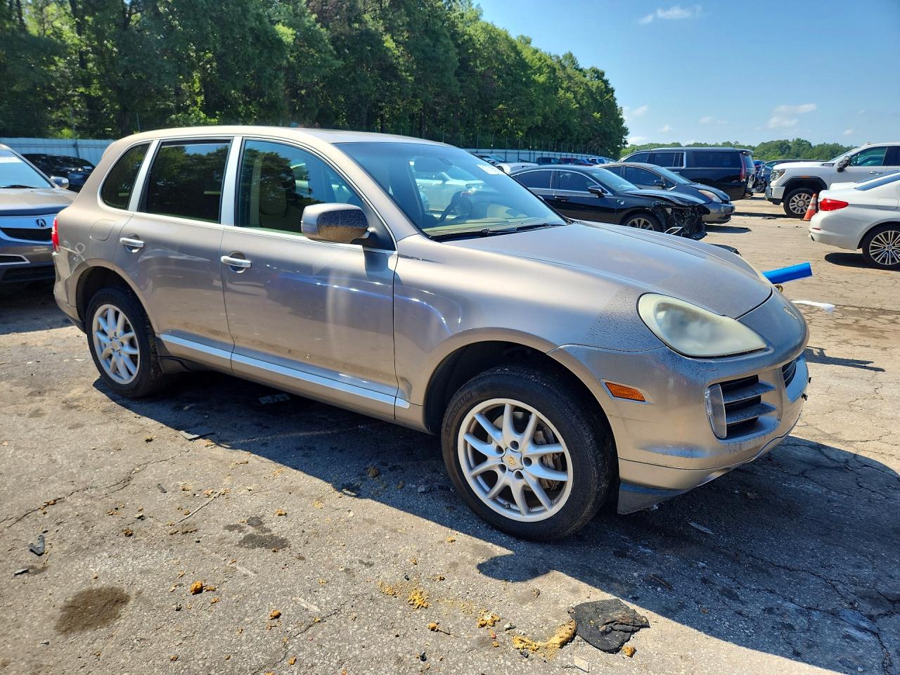 2008 Porsche Cayenne S Tan vin: WP1AB29P88LA34948