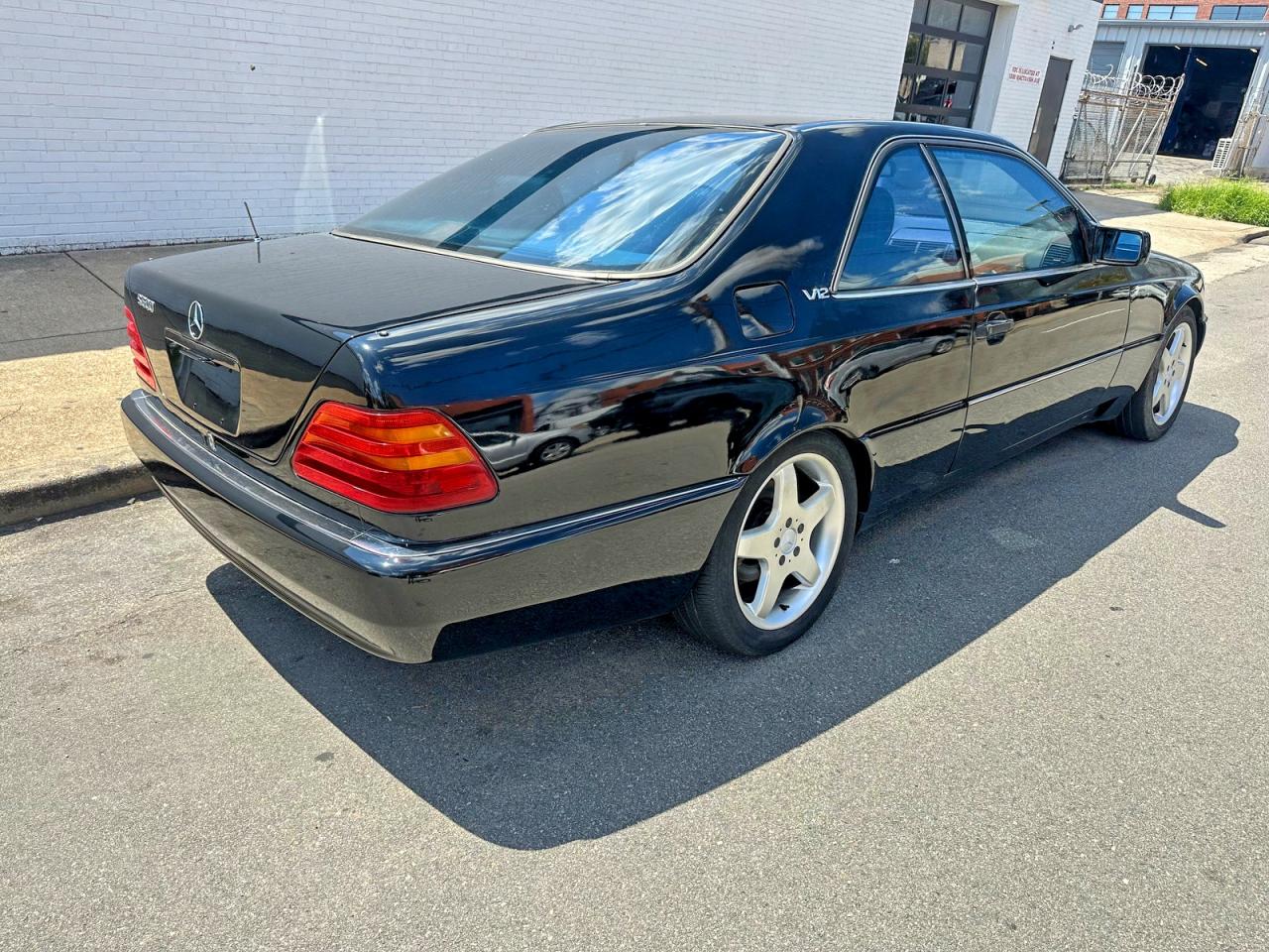 1995 Mercedes-benz S 600 Черный vin: WDBGA76E4SA265278