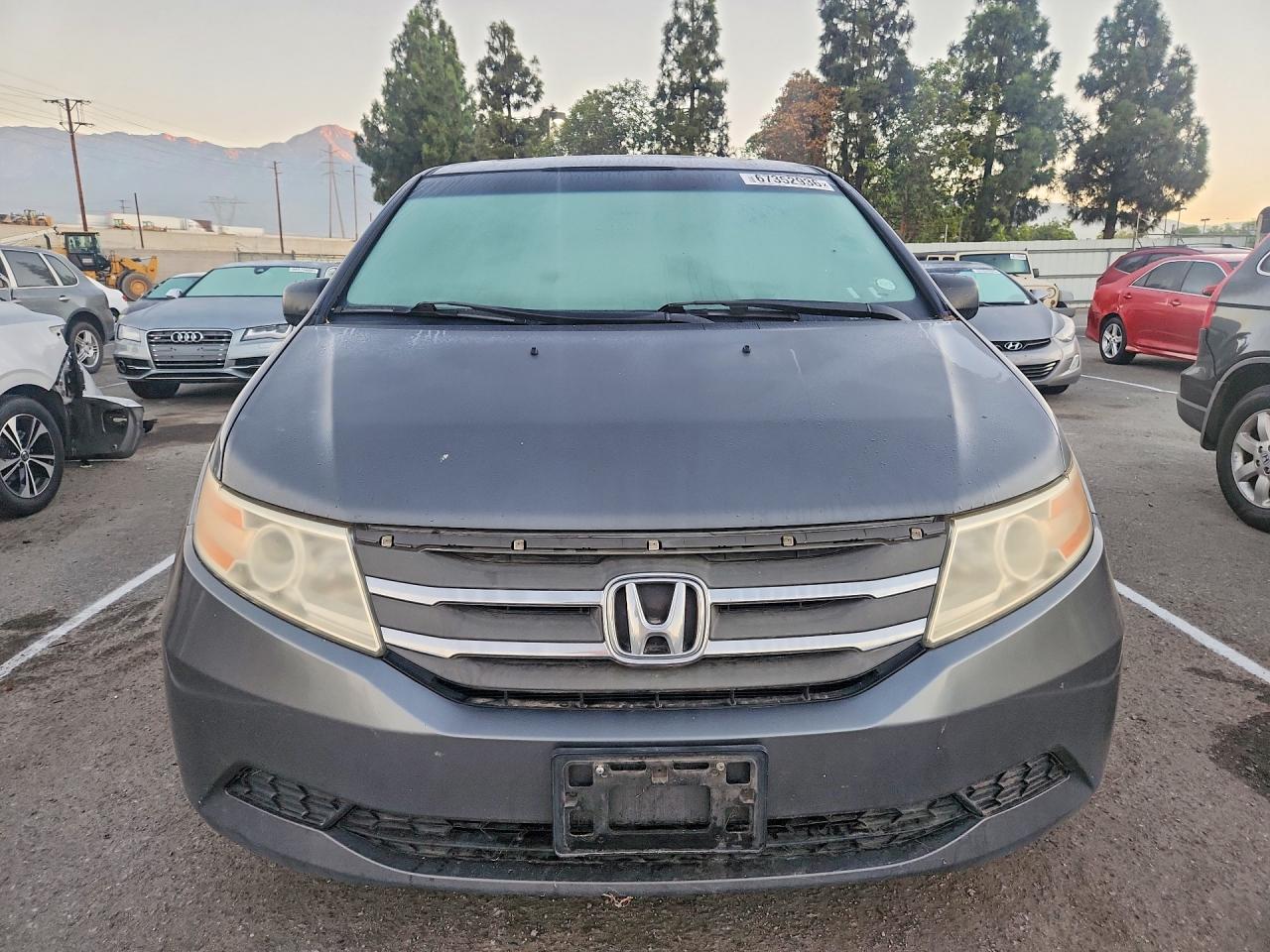 2012 Honda Odyssey Exl Gray vin: 5FNRL5H6XCB061530