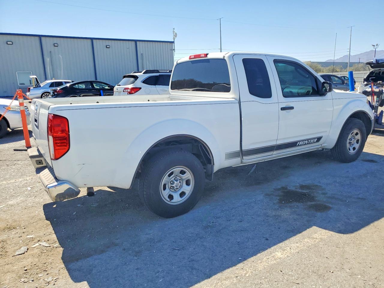 2011 Nissan Frontier S White vin: 1N6BD0CT3BC412611