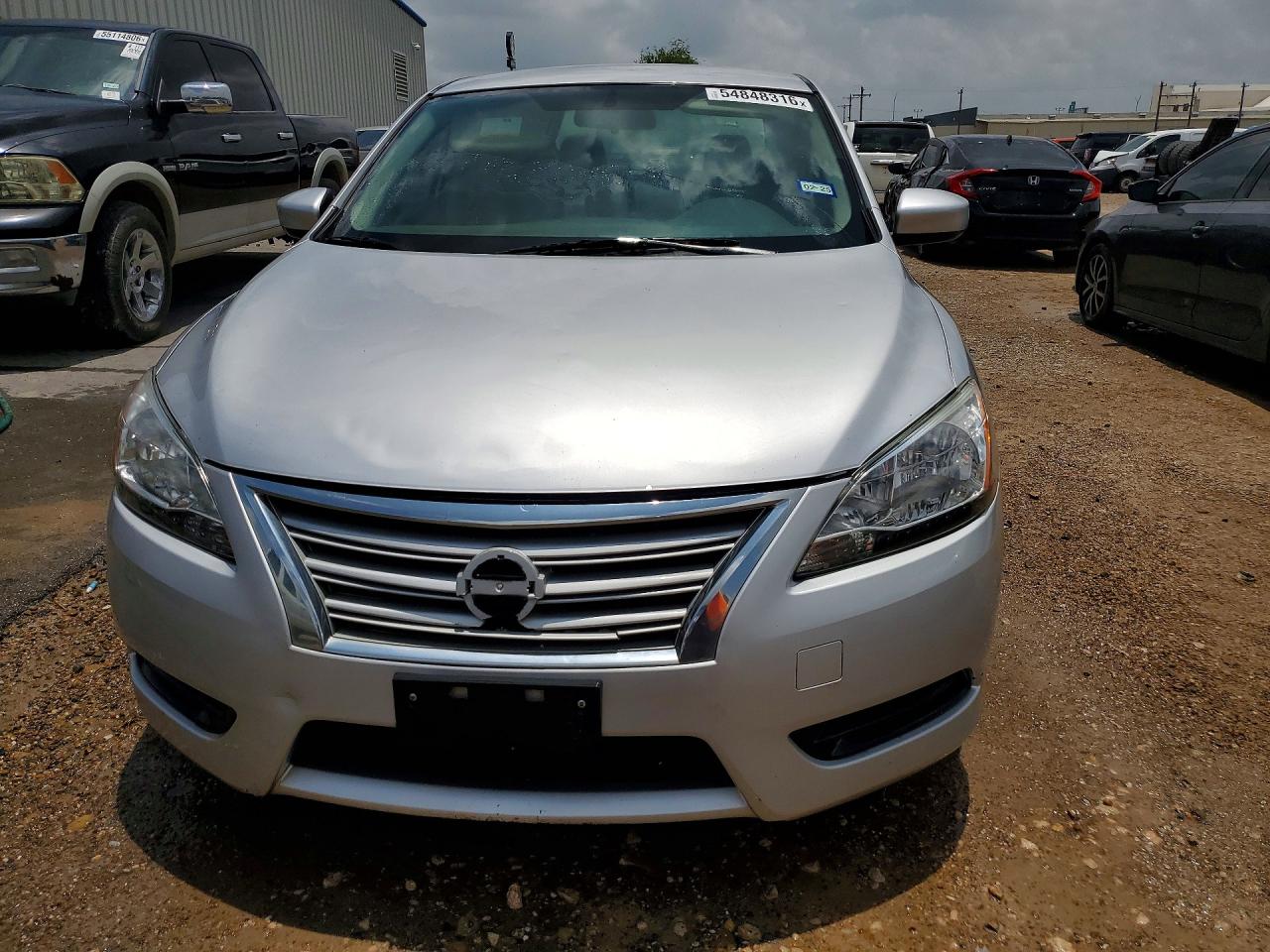 2015 Nissan Sentra S Silver vin: 3N1AB7AP0FY230836