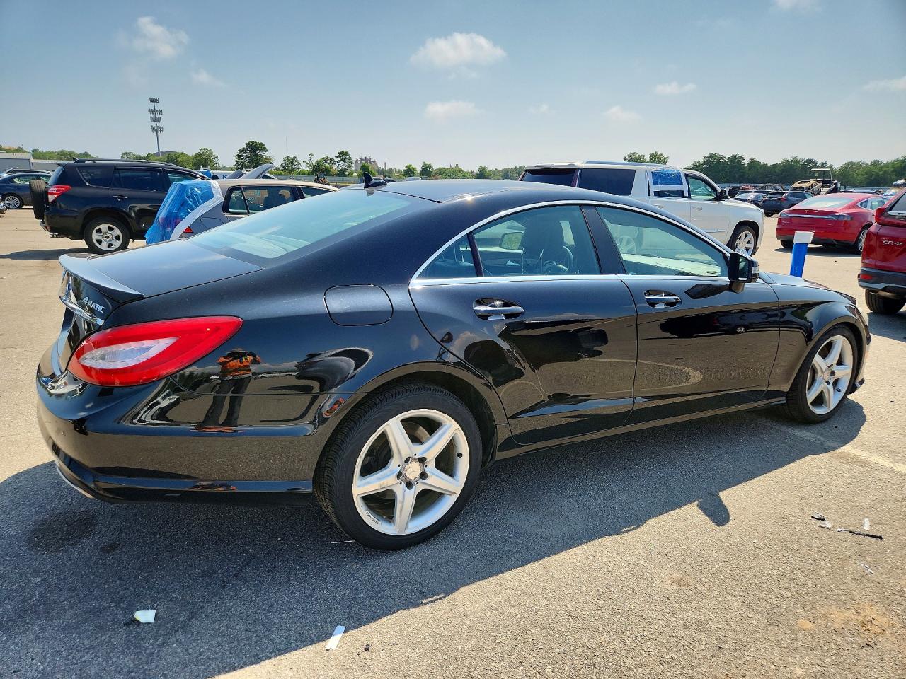 2014 Mercedes-benz Cls 550 4matic Black vin: WDDLJ9BB4EA103474